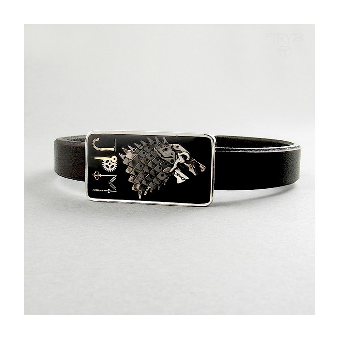 Direwolf and initials bracelet for him