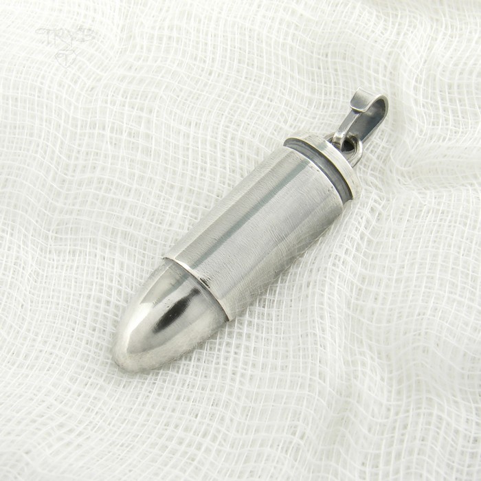 Custom made bullet pendant