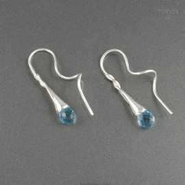 Original blue earrings