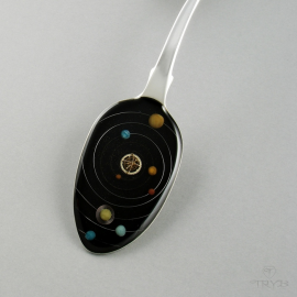 Solar system on a spoon