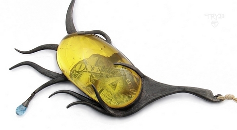 Naszyjnik z przesłaniem ekologicznym