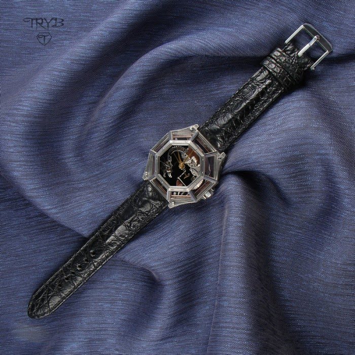 Wyjątkowy ręcznie robiony zegarek