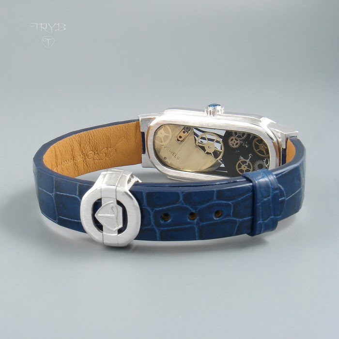 Customowa biżuteria męska z białego złota i luksusowych materiałów