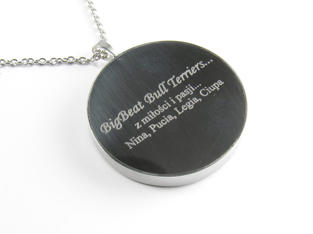Zawieszka z grawerem na zamówienie