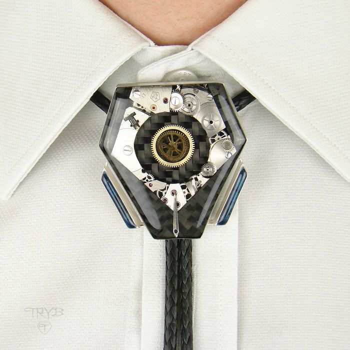 CARBON CORE – surowe bolo tie na zamówienie indywidualne