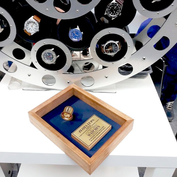 Złota lupa - nagroda za najlepszy zegarek na festiwalu