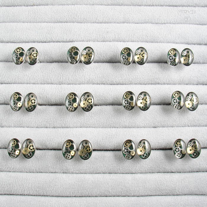 jubileuszowe spinki do mankietów na zamówienie firmowe