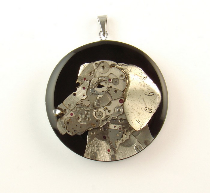 Zawieszka z psem gończy polski