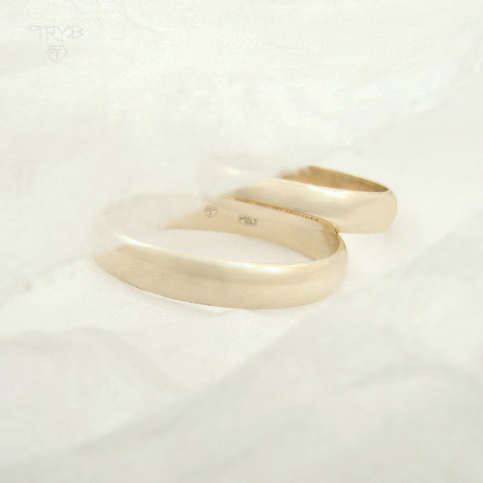 Dobre obrączki ze złota na wymiar