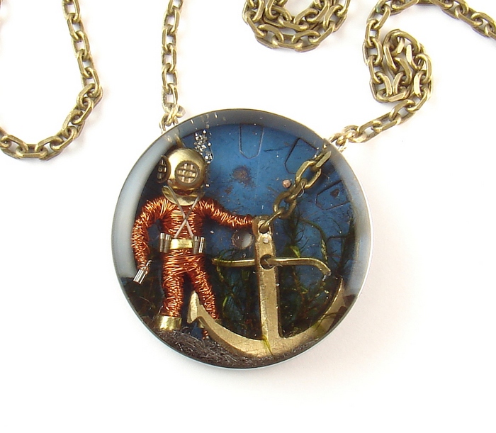 Unikatowy wisior let it dive