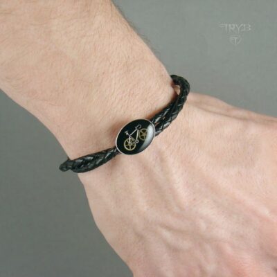 Bransoletki męskie rowerowe