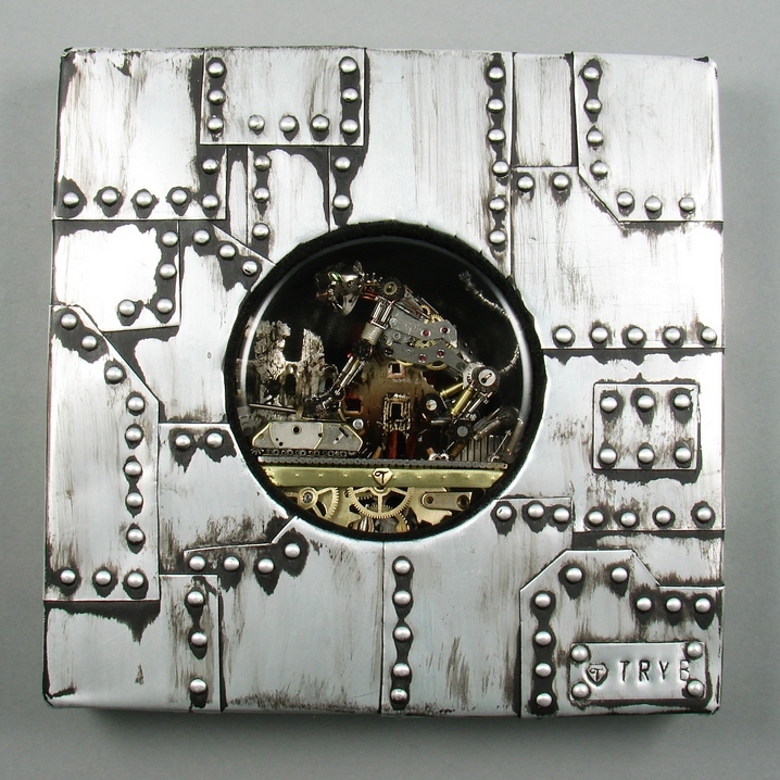 artystyczny obraz steampunk