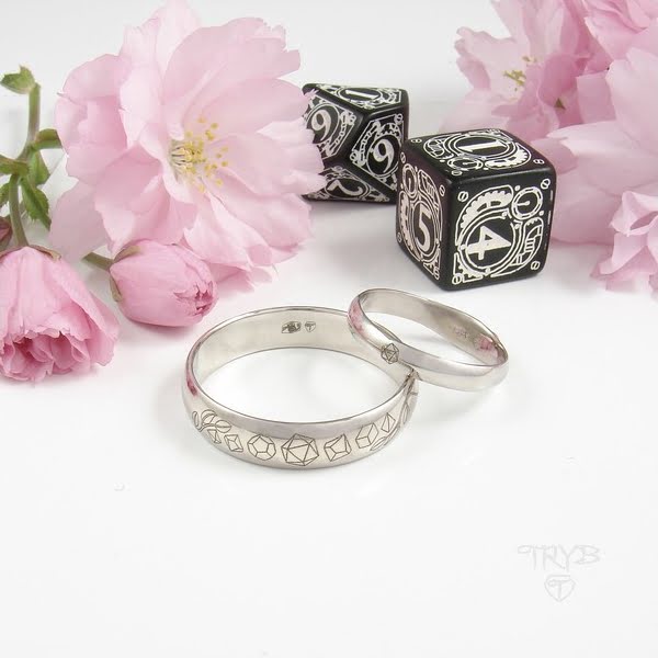 Personalizowane obrączki ślubne na zamówienie i na wymiar