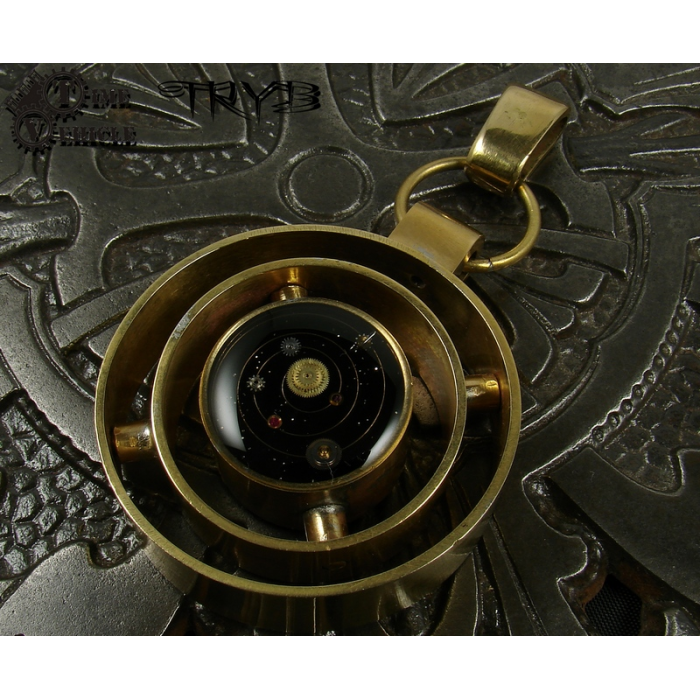 Biżuteria astronomiczna - astrolabium na szyję