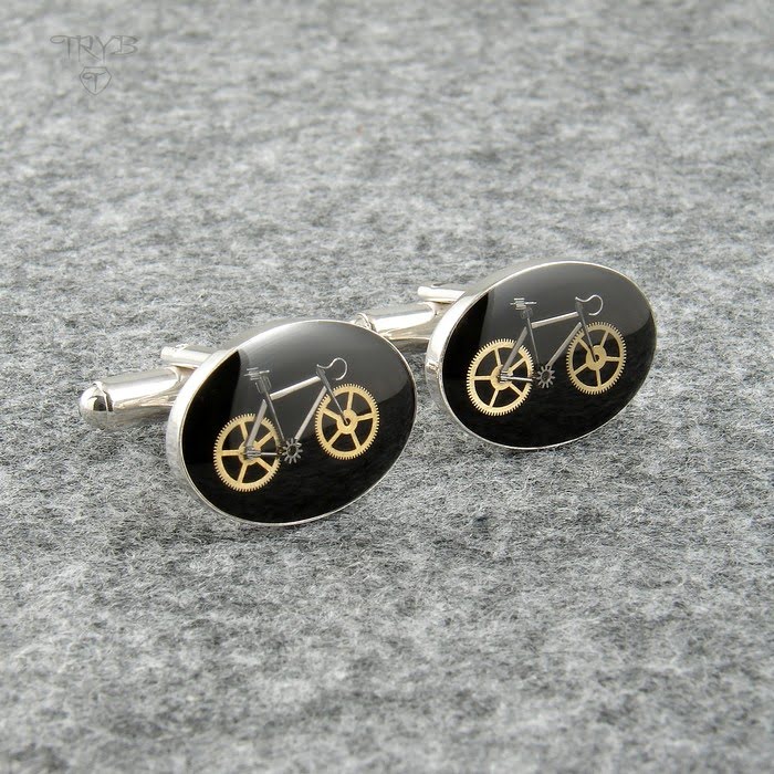 Spinki rowery szosowe do mankietów