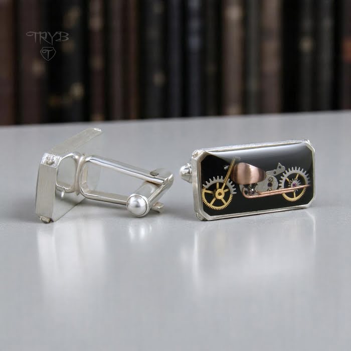 Spinki do mankietów motocykle klasyczne