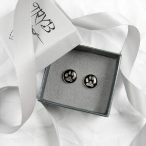 Artystyczne kolczyki na prezent dla psiary