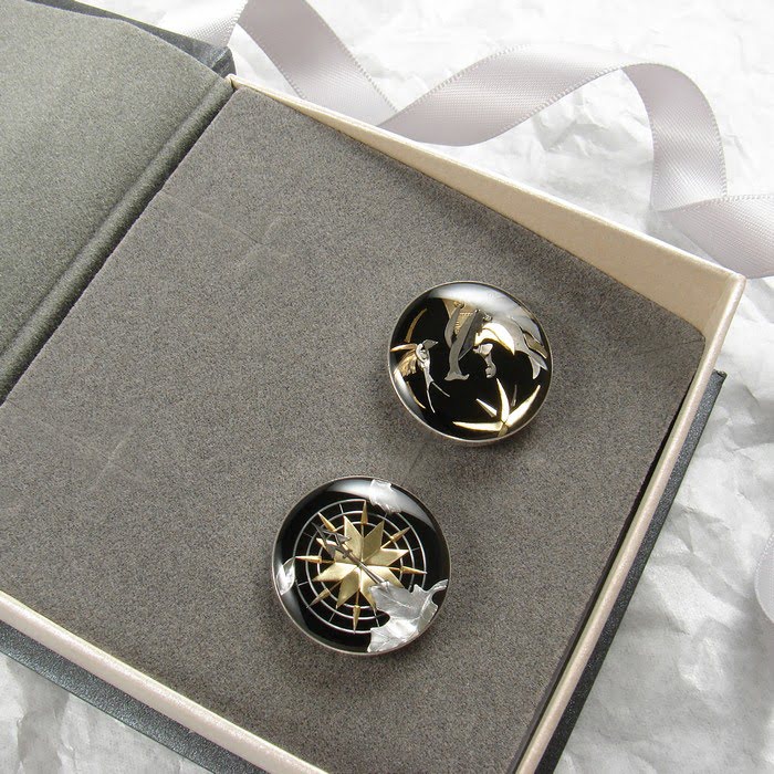 Unikatowe spinki do mankietów na zamówienie