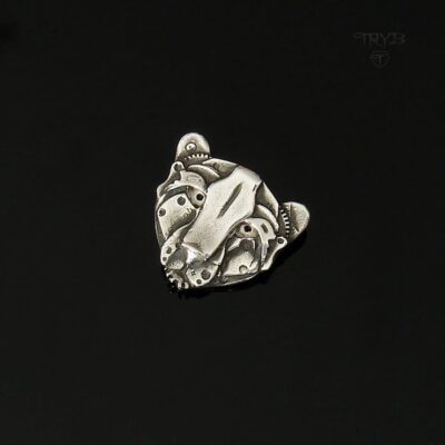 Zawieszka gepard ze srebra pr. 925