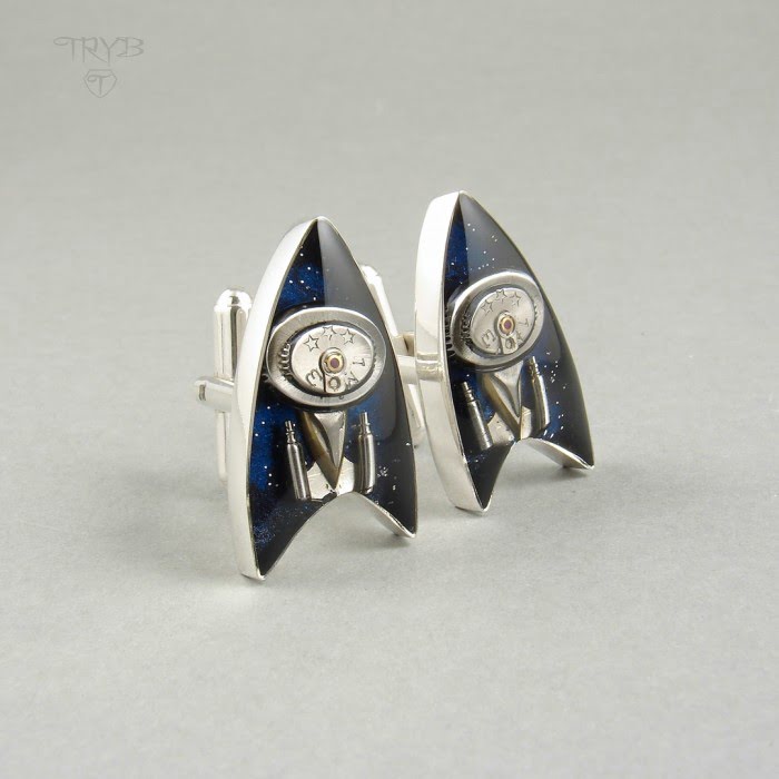 Spinki do mankietów Star Trek