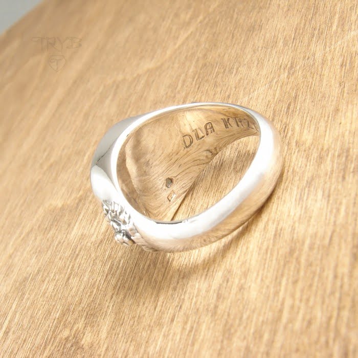 Sygnet na zamówienie z grawerem